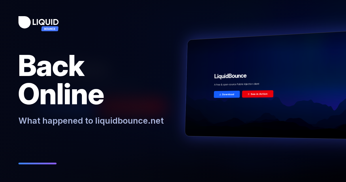 liquidbounce.net Is Back Online